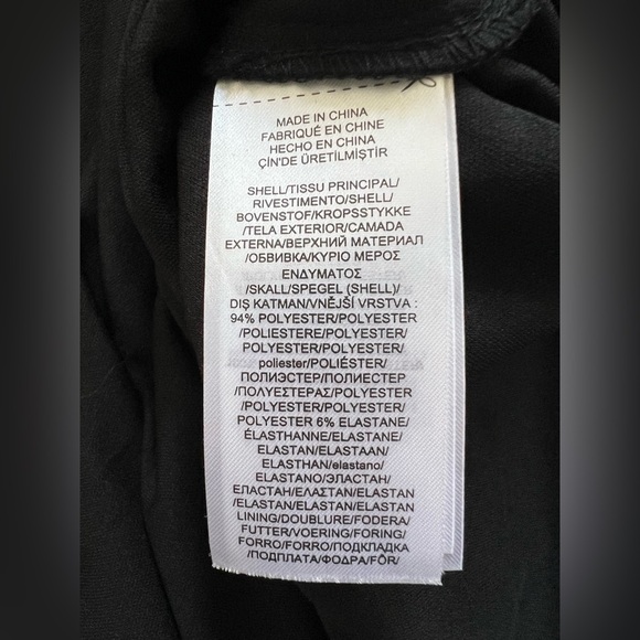 NWT Lauren Ralph Lauren Black Sleeveless Ruffle Scuba Midi Dress
Size 10 - Picture 8 of 9